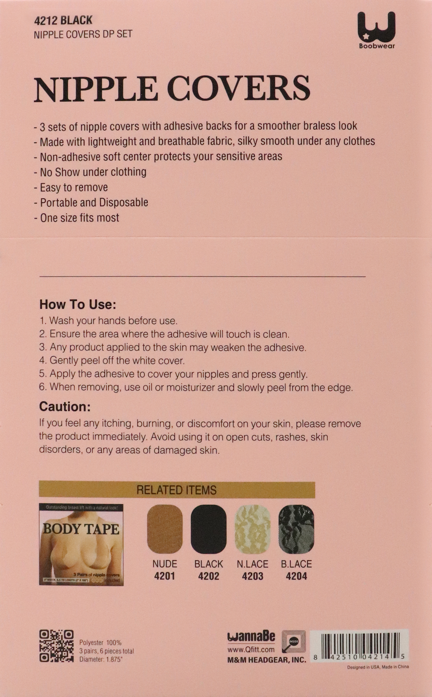 NIPPLE COVERS by WANNABE