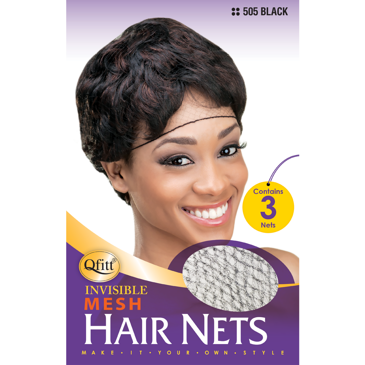 FRENCH INVISIBLE HAIR NETS