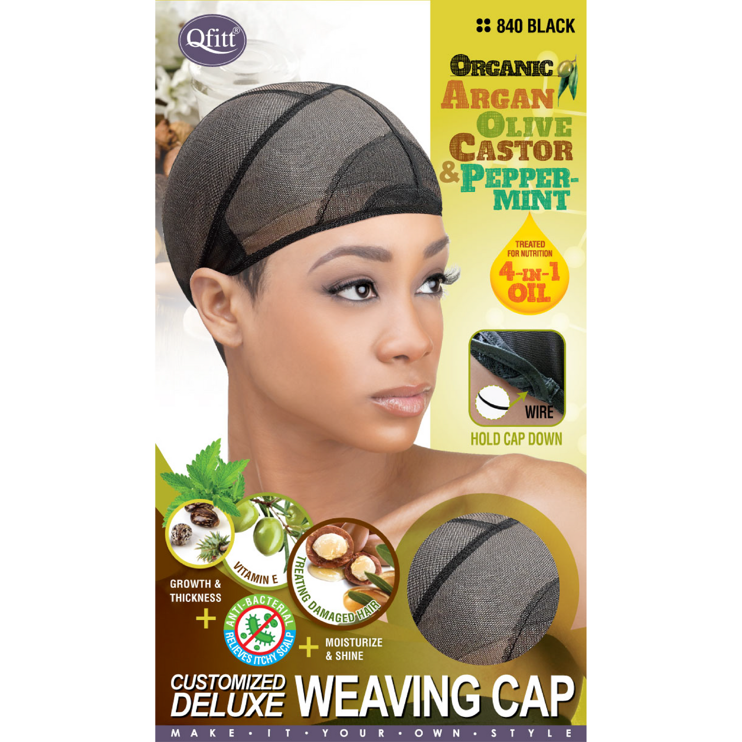 DELUXE ORGANIC CUSTOM WEAVING CAP