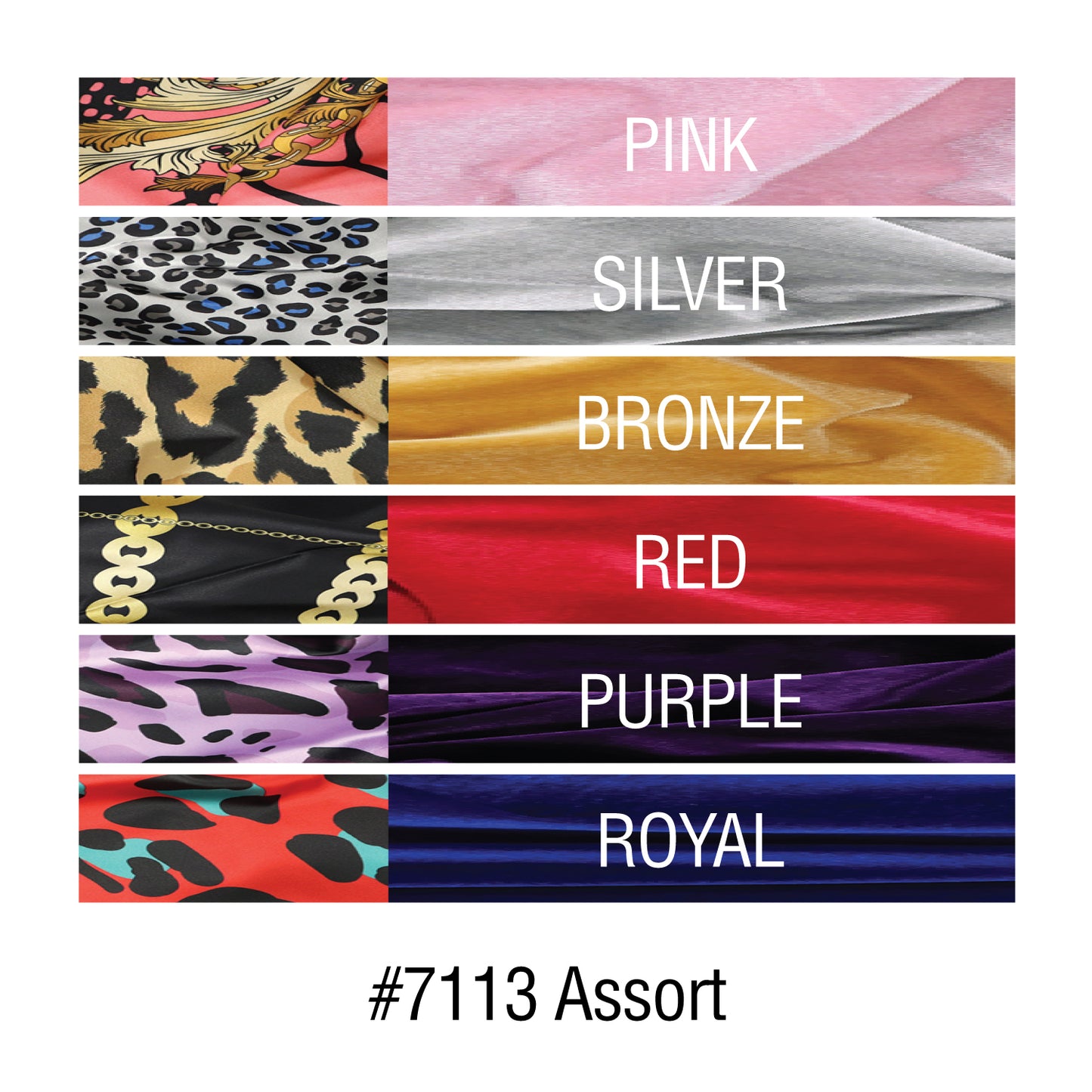 BRAID LUXURY SILKY VELVET TIE BONNET [ASSORT-6 PIECES SET]