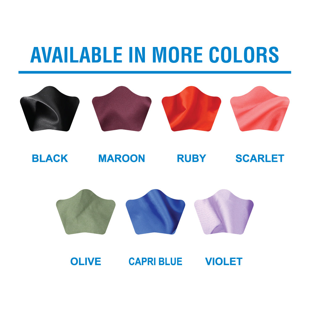 KIDS SILKY SATIN BRAID BONNET [ASSORT-12 PIECES SET]