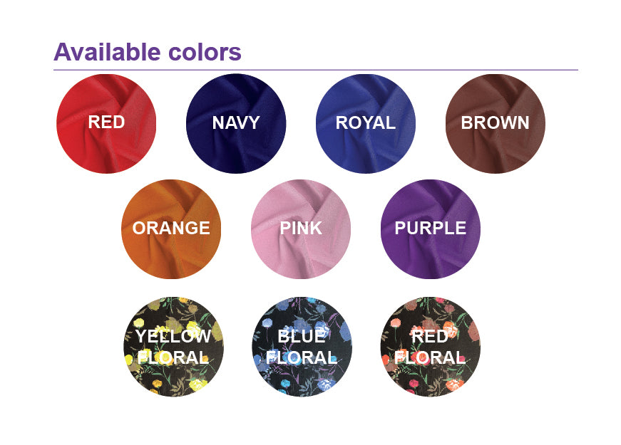 LARGE SATIN SLEEP CAP - FLORAL [ASSORT-12 PIECES SET]