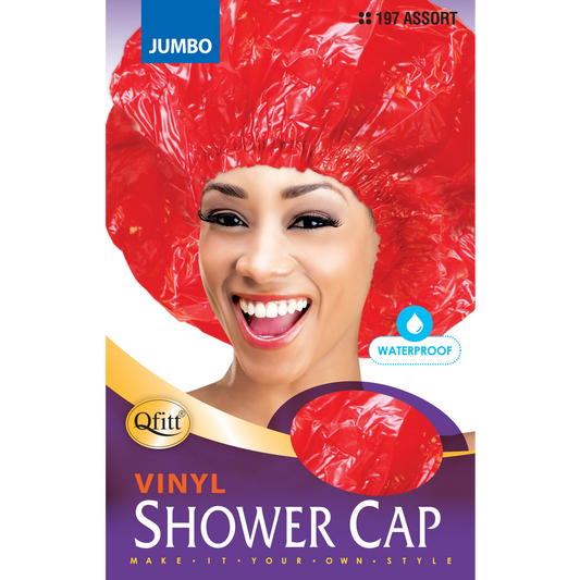 JUMBO SHOWER CAP [ASSORT-12 PIECES SET]