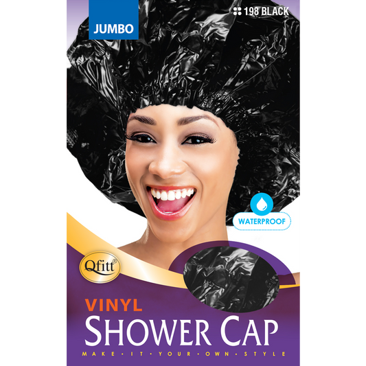 JUMBO SHOWER CAP [BLACK]