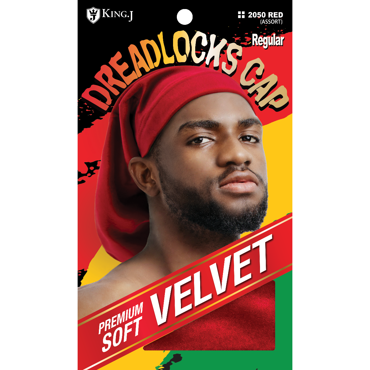 VELVET DREADLOK CAP [ASSORT-6PC/PK]