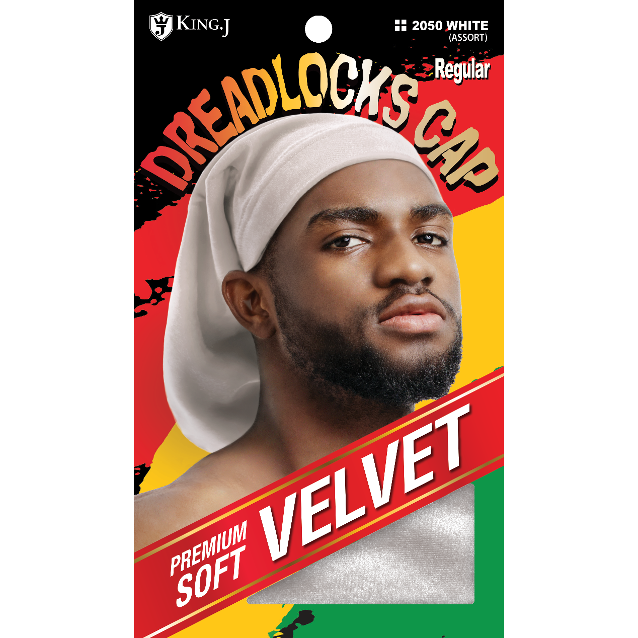 VELVET DREADLOK CAP [ASSORT-6PC/PK]