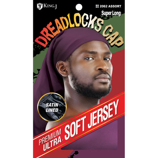 SOFT JERSEY DREADLOCKS CAP-SUPER LONG [ASSORT-6PCS SET]