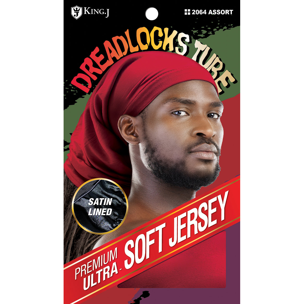 SOFT JERSEY DREADLOCKS TUBE [ASSORT-6PCS SET]