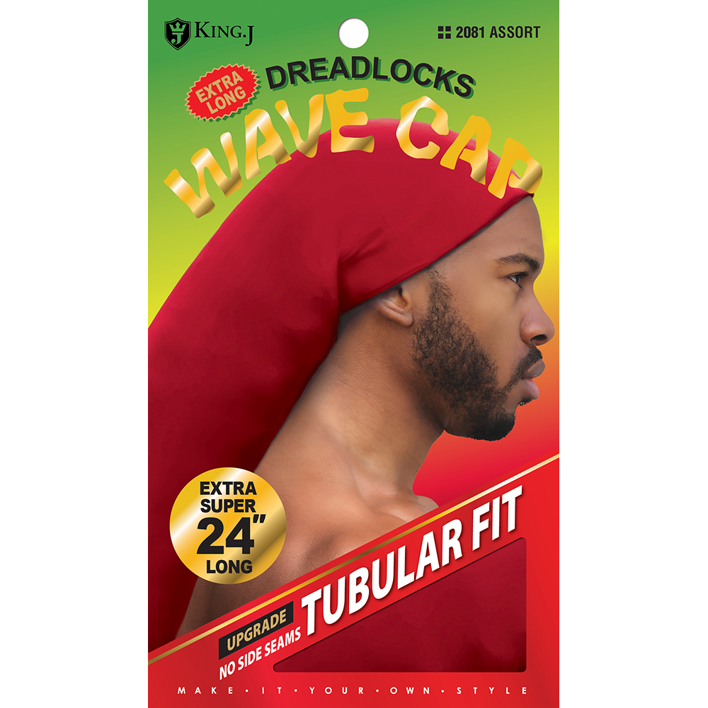 EXTRA LONG DREADLOCKS WAVE CAP [ASSORT-6PCES SET]