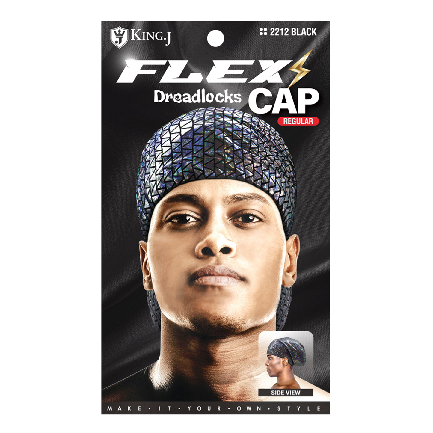 FLEX DREADLOCKS CAP [BLACK]