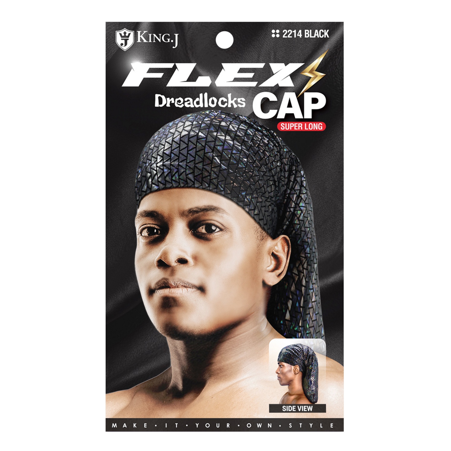 FLEX DREADLOCKS CAP [BLACK]