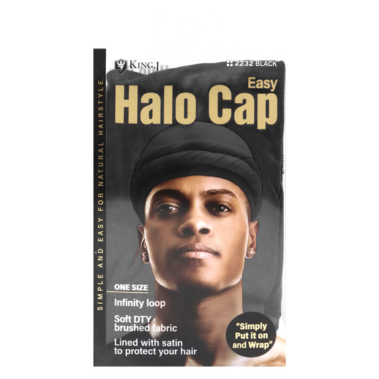 EASY HALO CAP [BLACK]