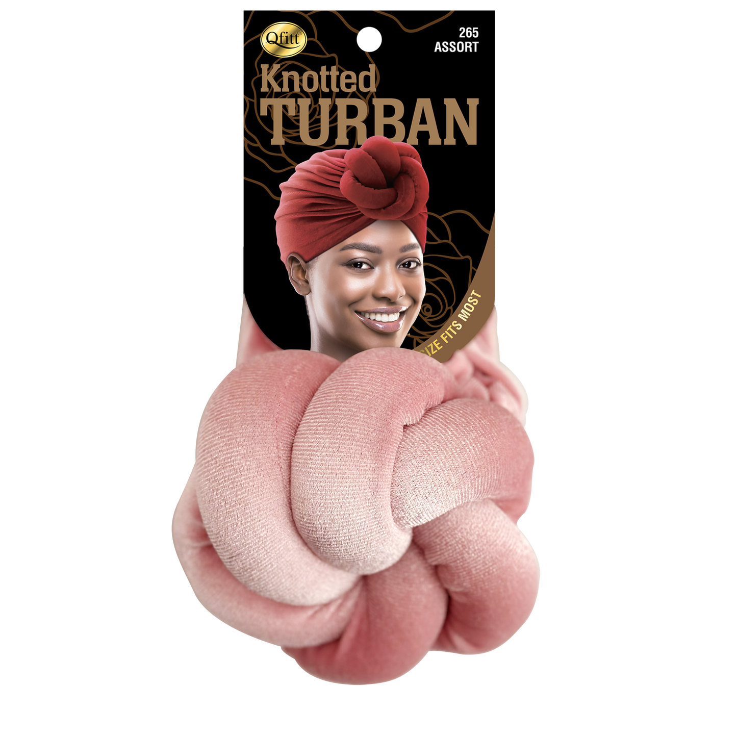 Knotted Turban [ASSORT-6 PIECES SET]