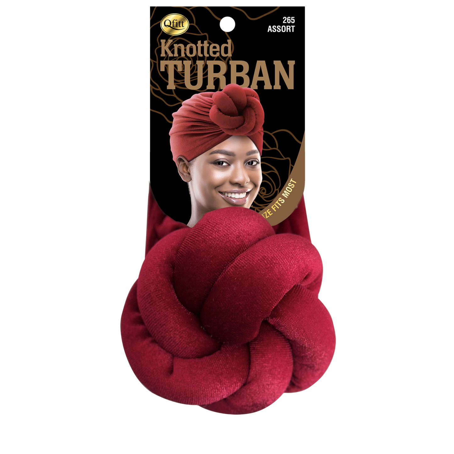 Knotted Turban [ASSORT-6 PIECES SET]