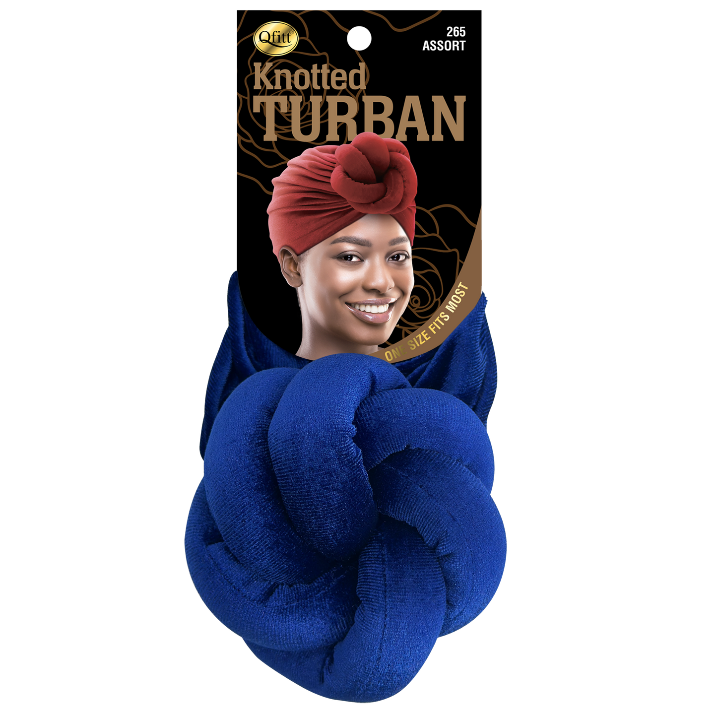 Knotted Turban [ASSORT-6 PIECES SET]