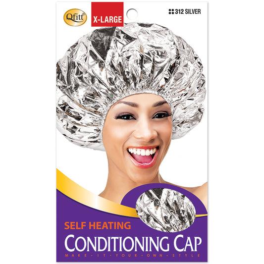 SELF-HEATING CONDITIONING CAP X-LARGE [SILVER]