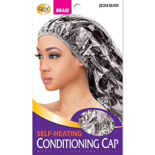 SELF-HEATING CONDITIONING CAP BRAID [SILVER]