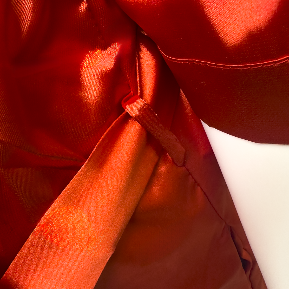 LUX ROBE LONG [SCARLET]