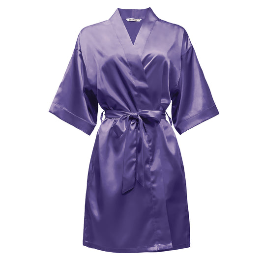 LUX ROBE SHORT [VIOLET]