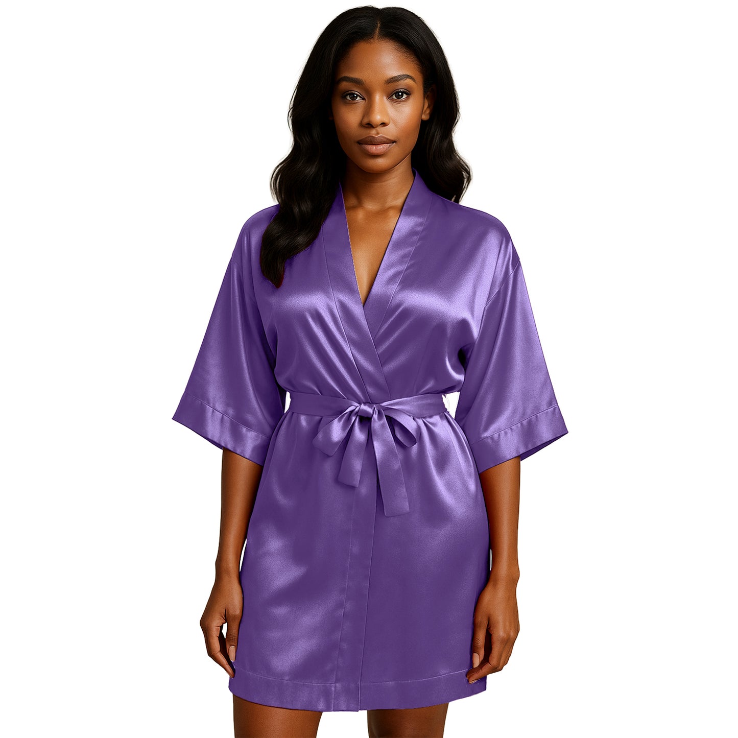 LUX ROBE SHORT [VIOLET]