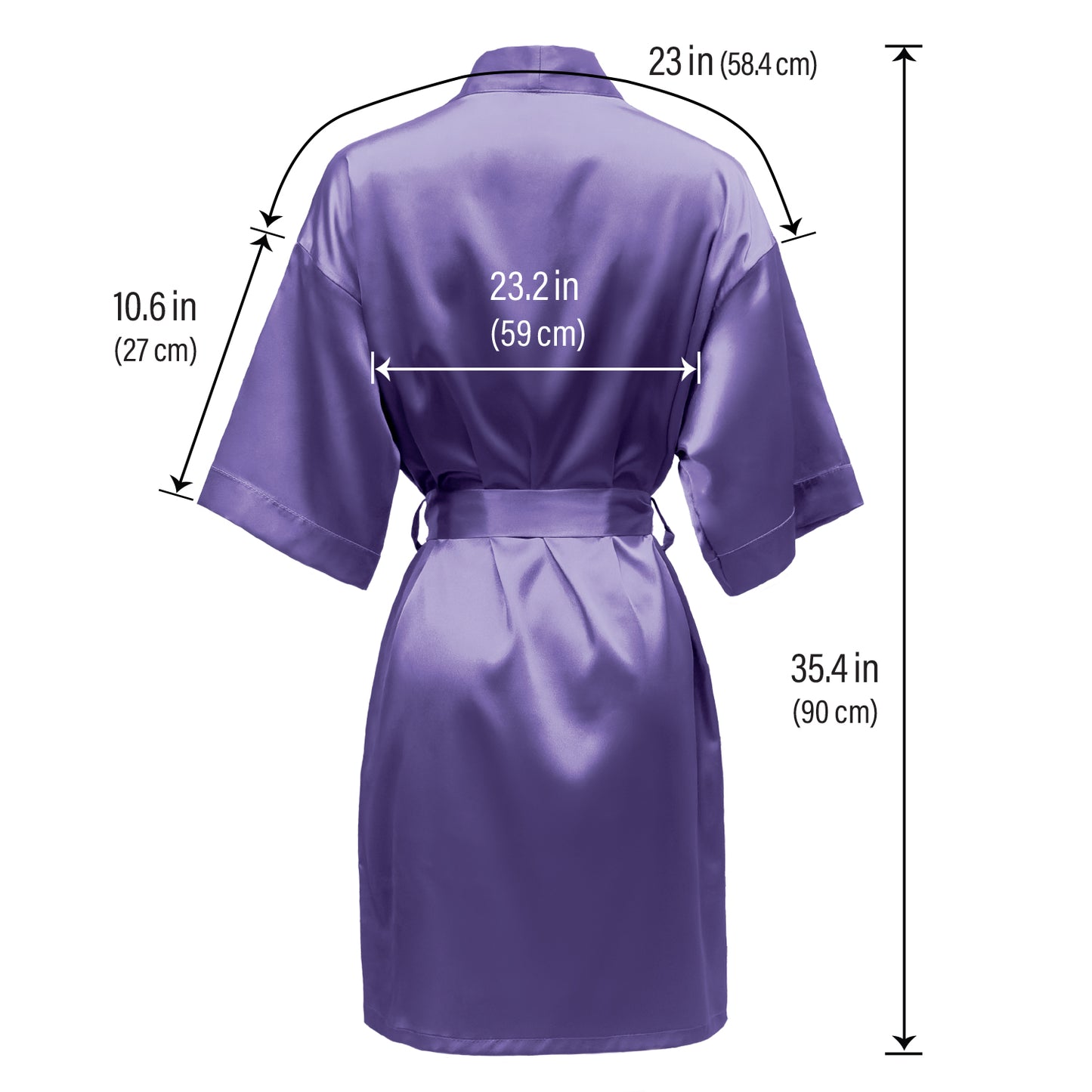 LUX ROBE SHORT [VIOLET]