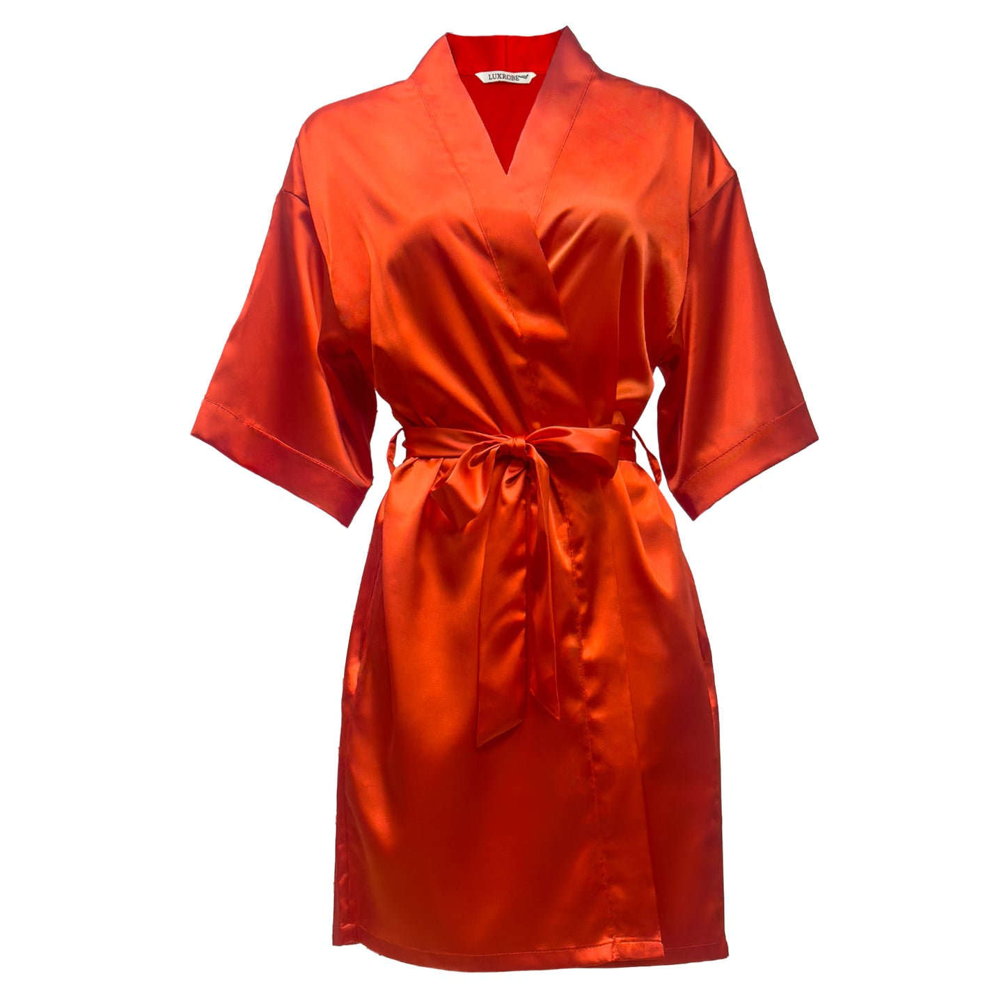 LUX ROBE SHORT [RUBY]