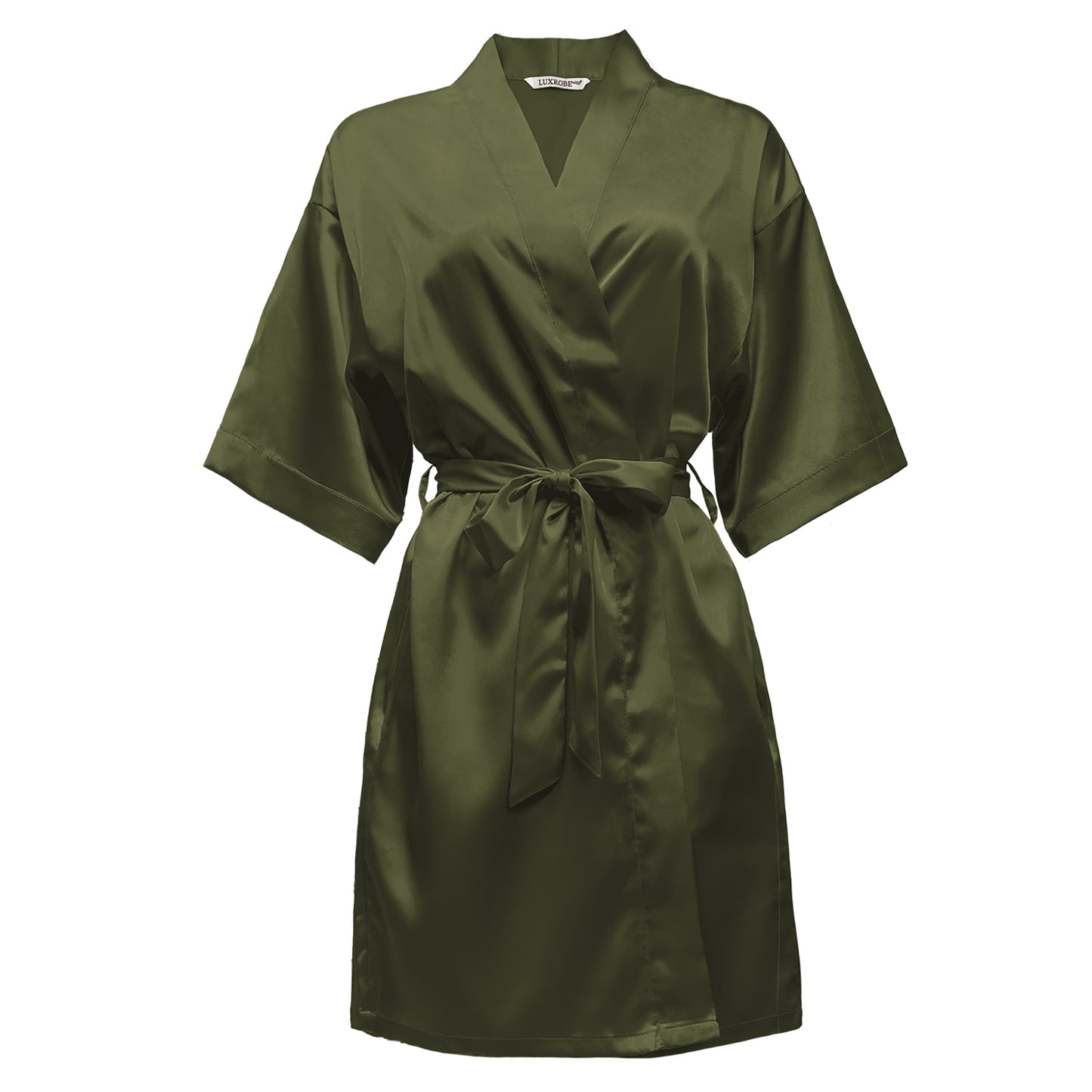 LUX ROBE SHORT [OLIVE]