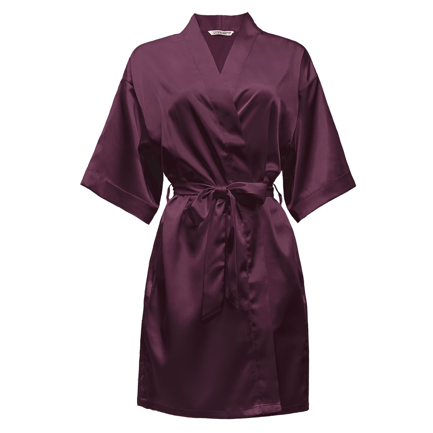 LUX ROBE SHORT [MAROON]