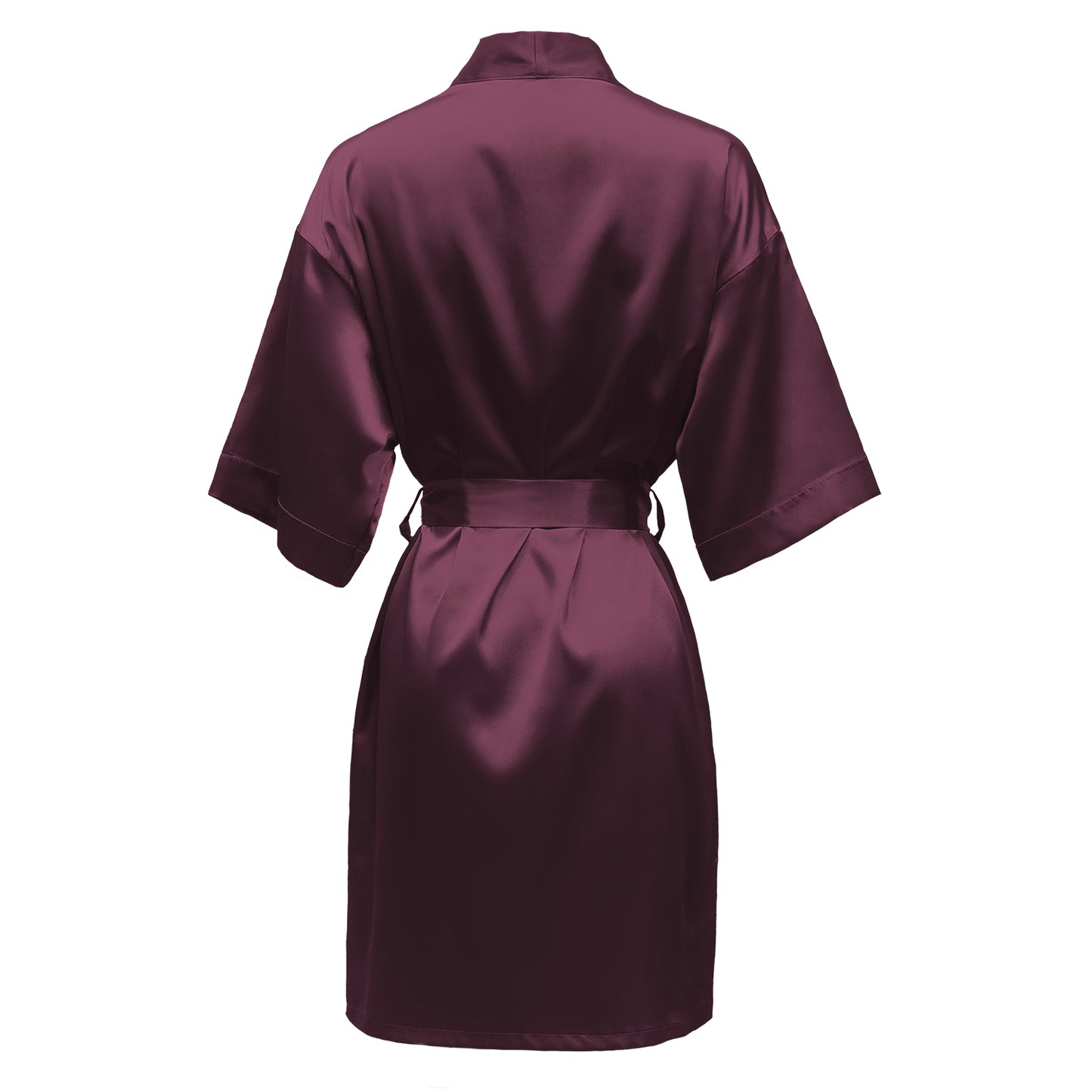 LUX ROBE SHORT [MAROON]