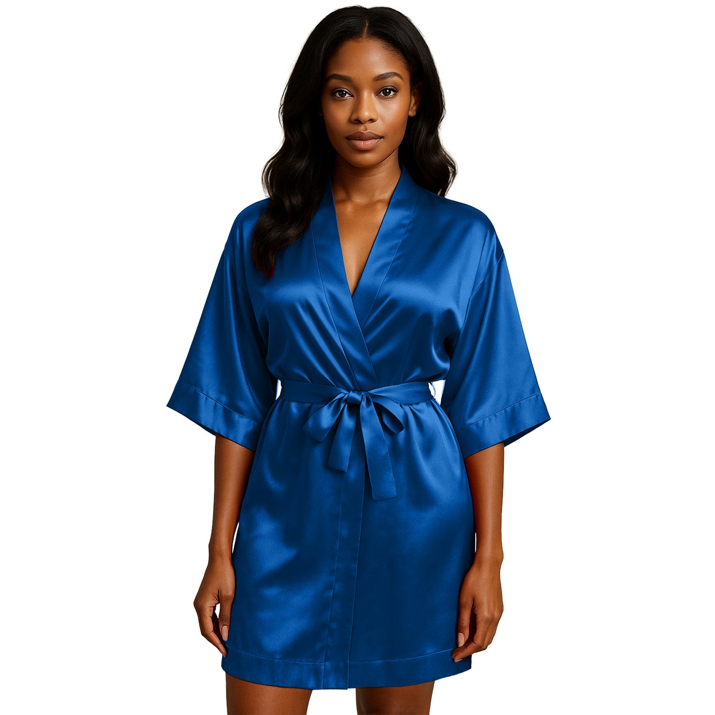 LUX ROBE SHORT [CAPRI BLUE]