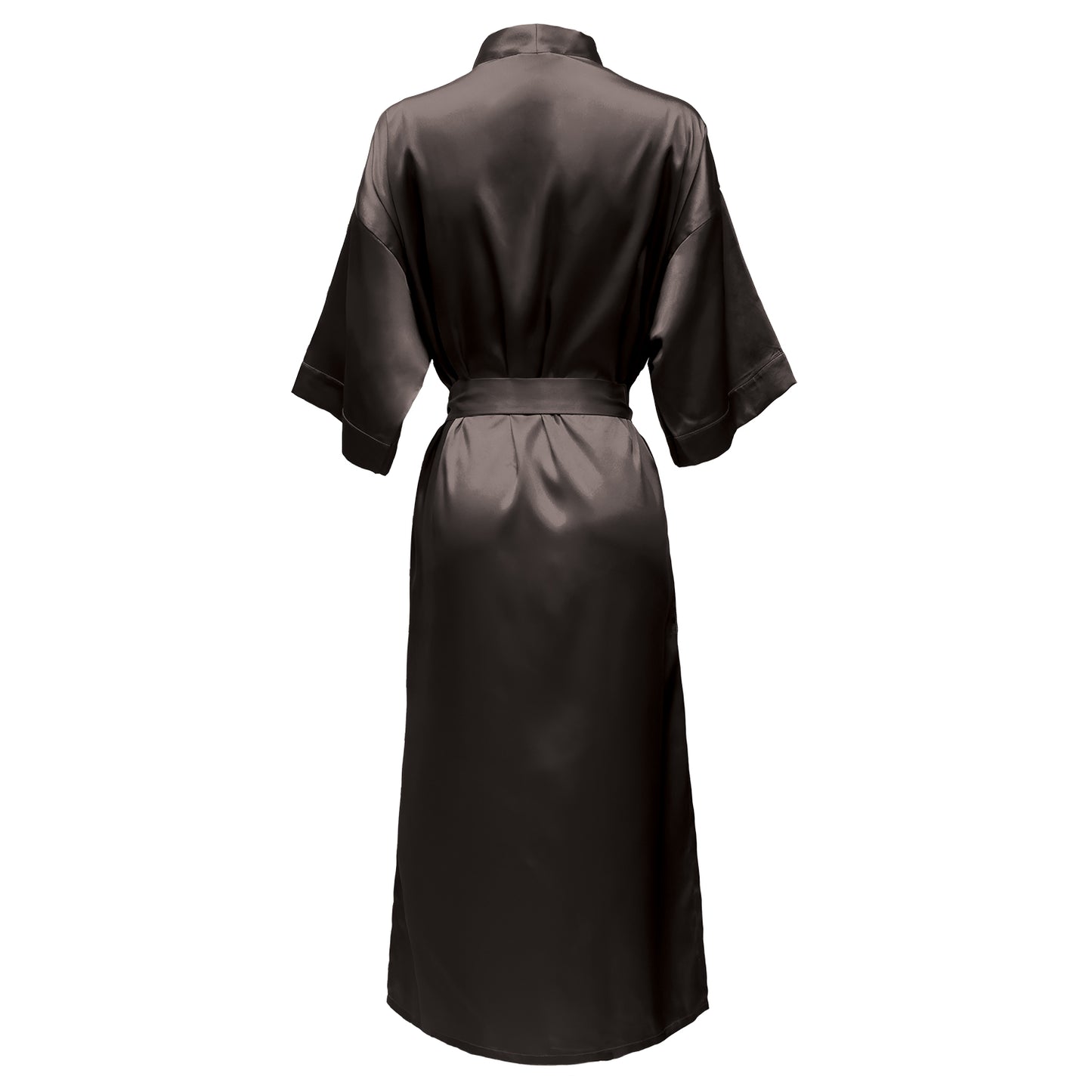 LUX ROBE LONG [BLACK]
