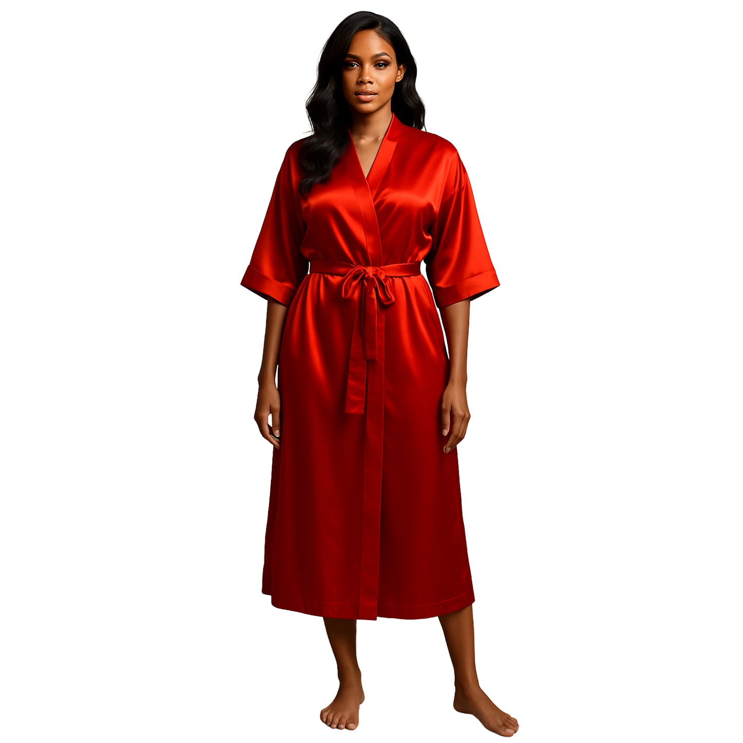LUX ROBE LONG [RUBY]
