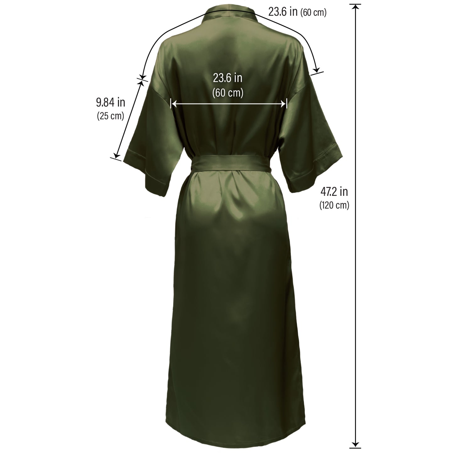 LUX ROBE LONG [OLIVE]