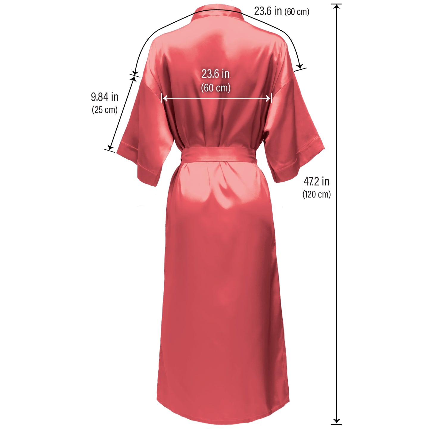 LUX ROBE LONG [SCARLET]