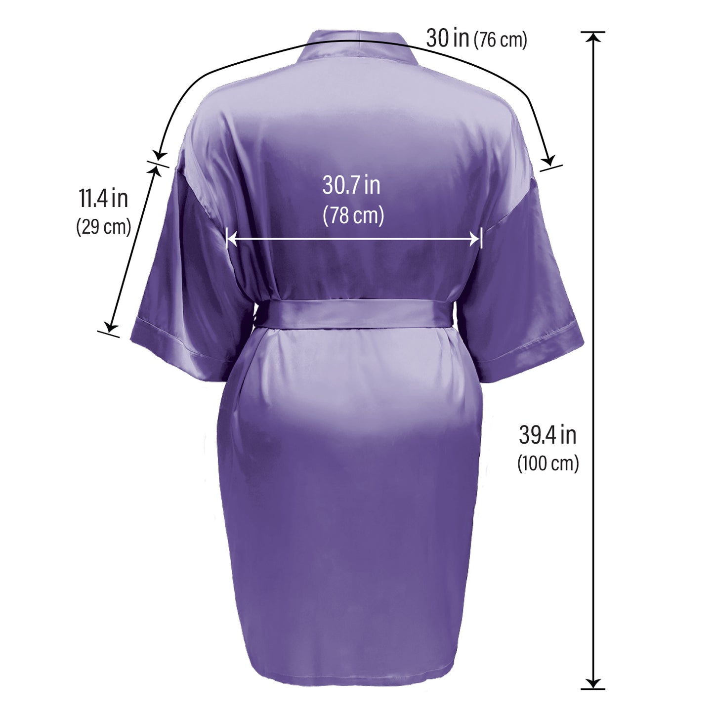 LUX ROBE SHORT [VIOLET]