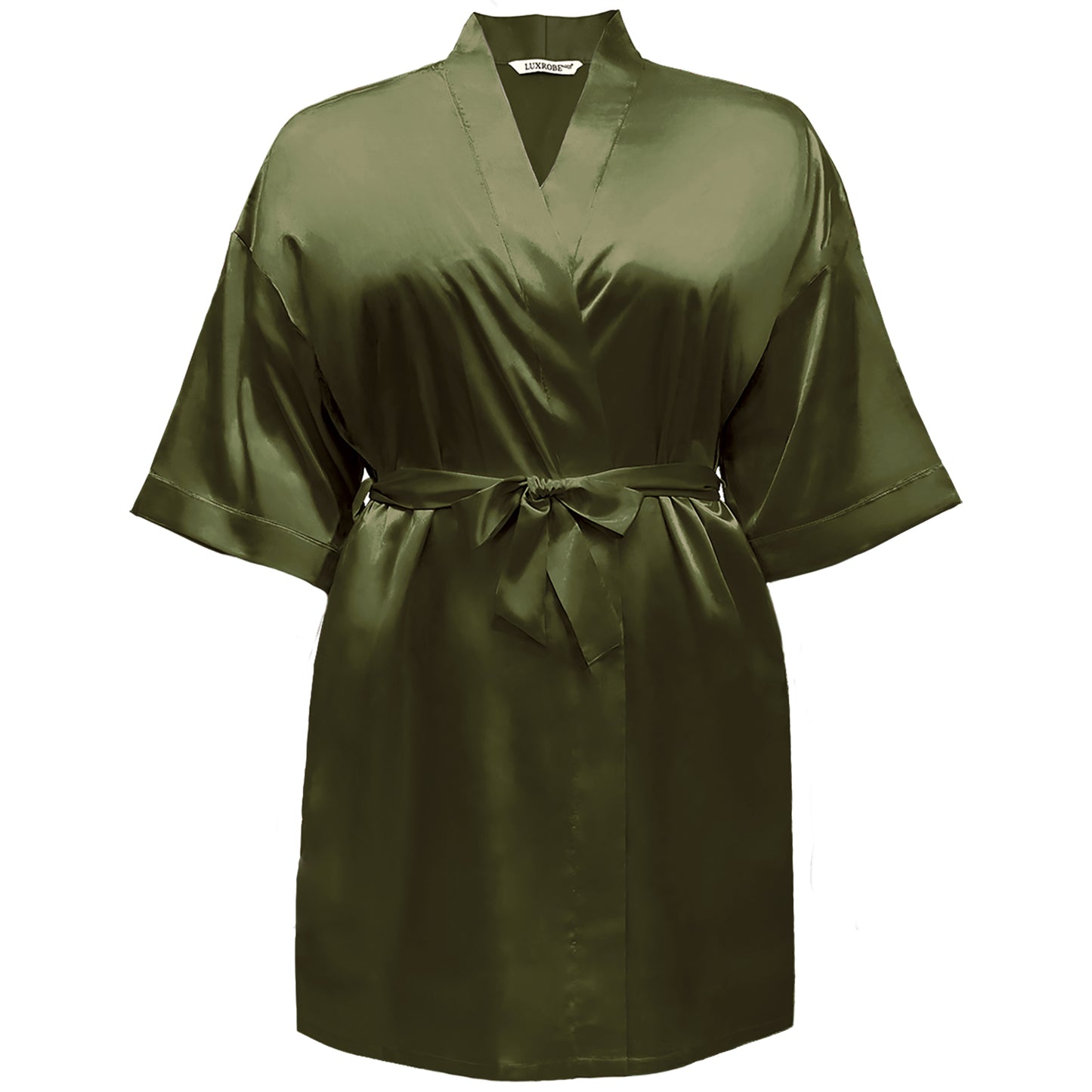 LUX ROBE SHORT [OLIVE]