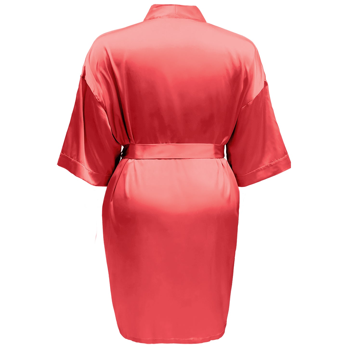 LUX ROBE SHORT [SCARLET]