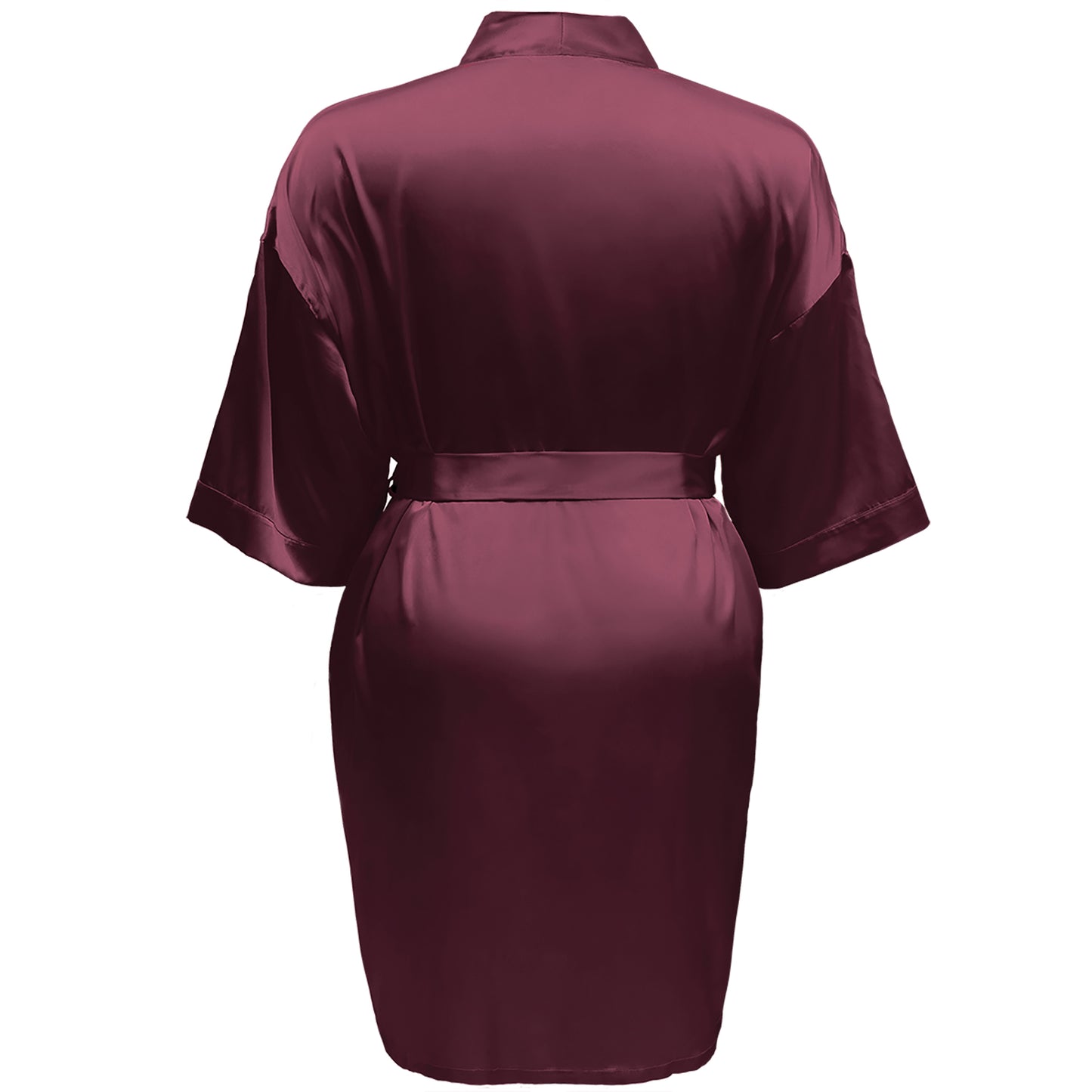 LUX ROBE SHORT [MAROON]