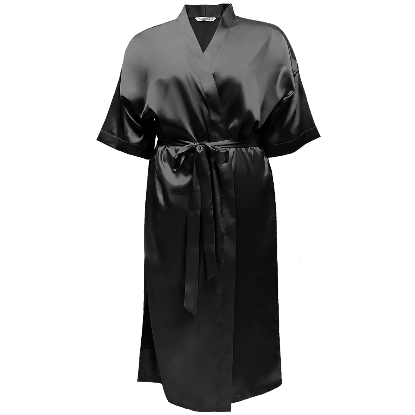 LUX ROBE LONG [BLACK]