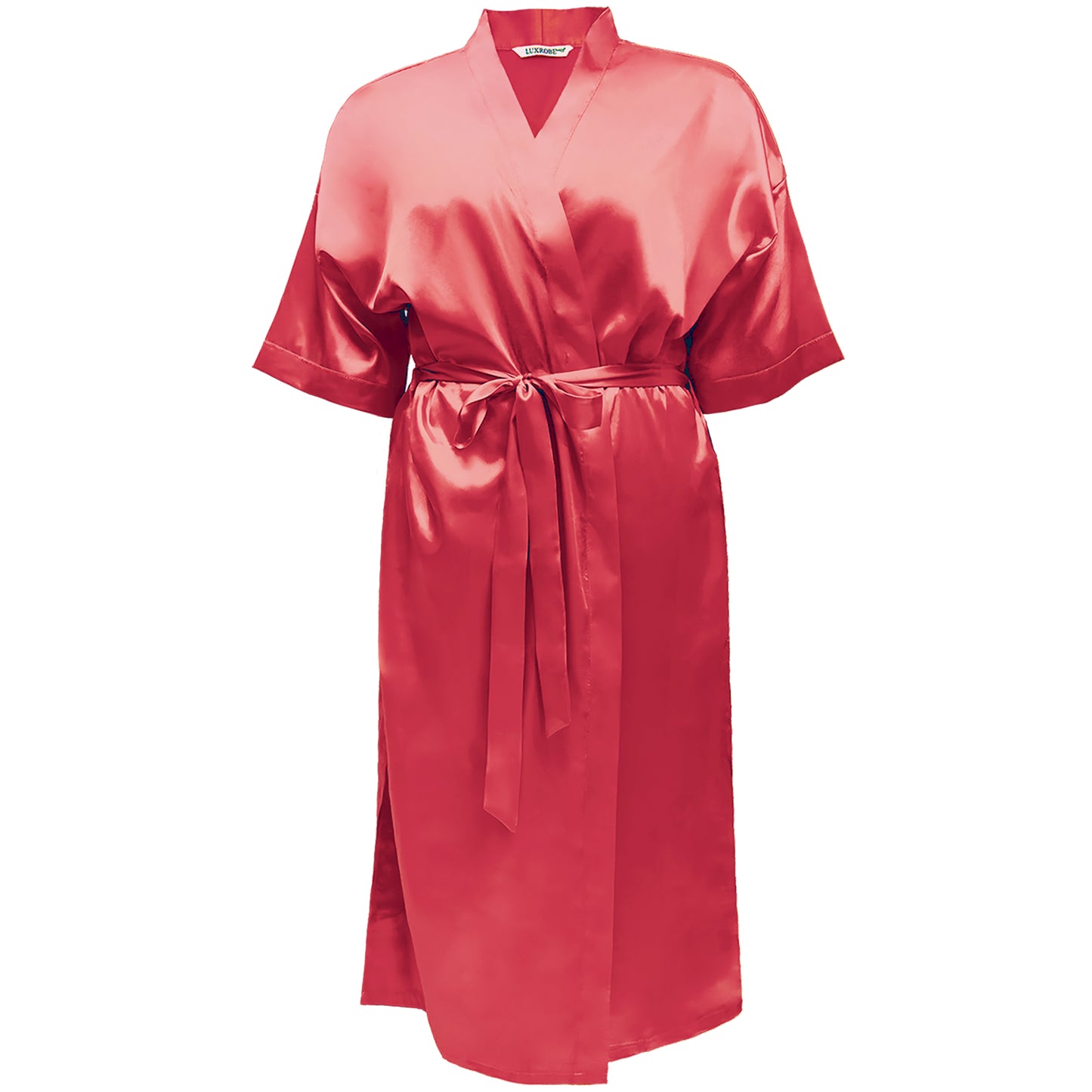 LUX ROBE LONG [SCARLET]