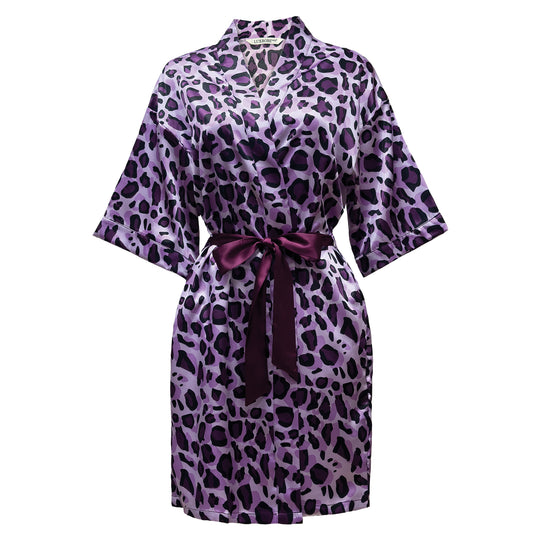 LUX PATTERN ROBE SHORT : P-LEO