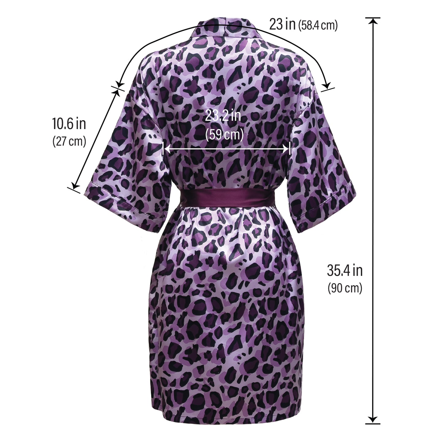 LUX PATTERN ROBE SHORT : P-LEO