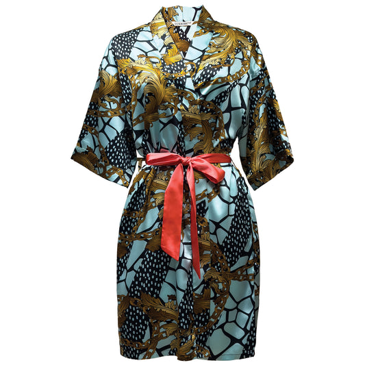 LUX PATTERN ROBE SHORT : BQ-3