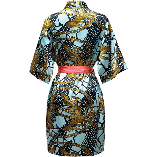 LUX PATTERN ROBE SHORT : BQ-3