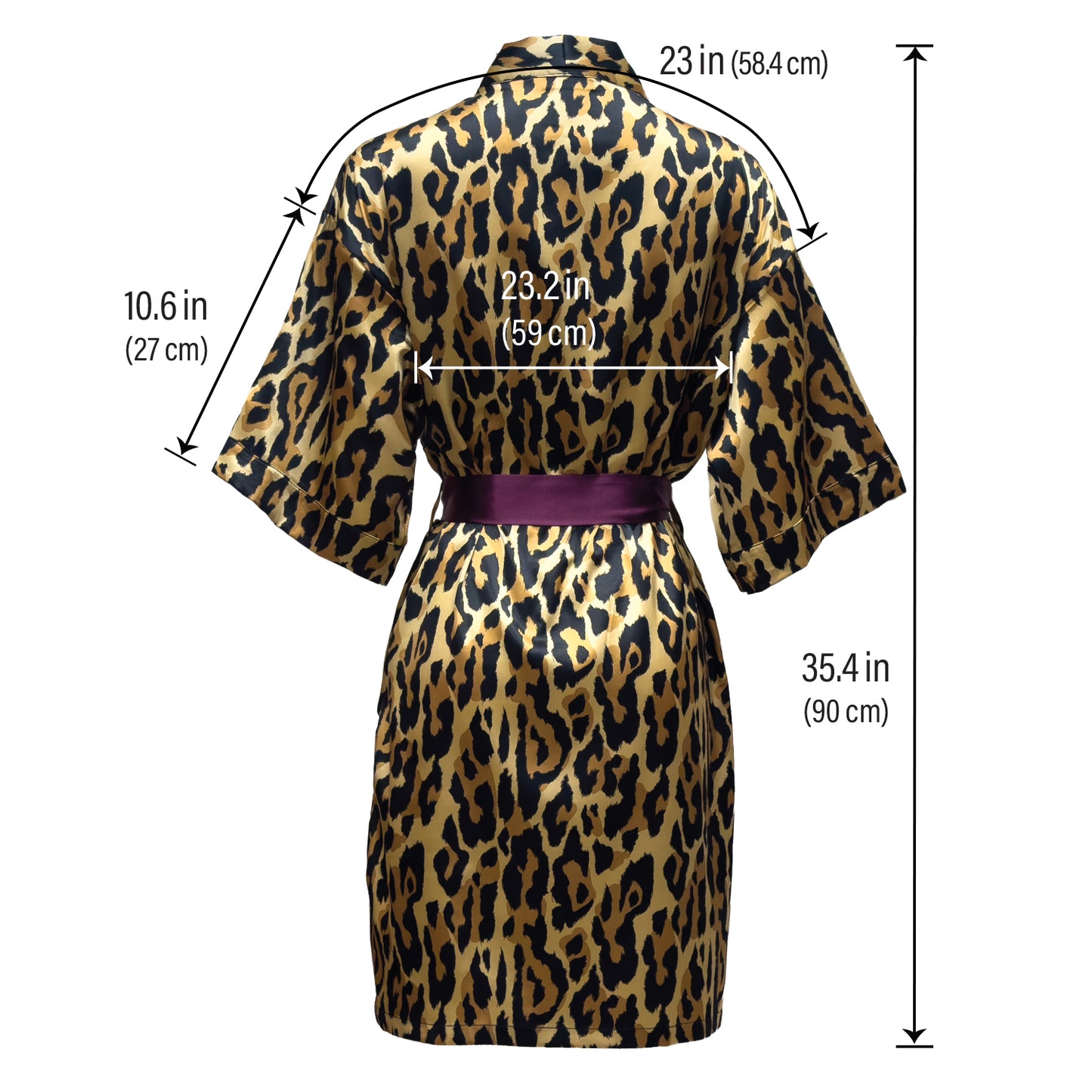 LUX PATTERN ROBE SHORT : LE-1