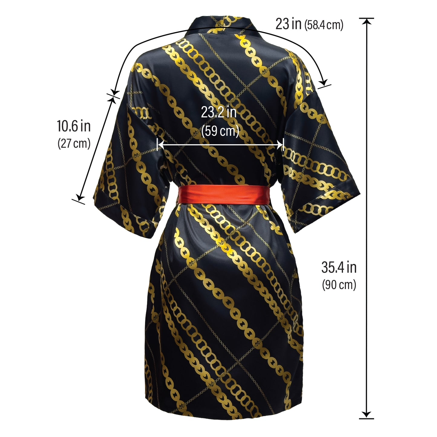 LUX PATTERN ROBE SHORT : CH-1