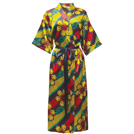 LUX PATTERN ROBE LONG : BF-1