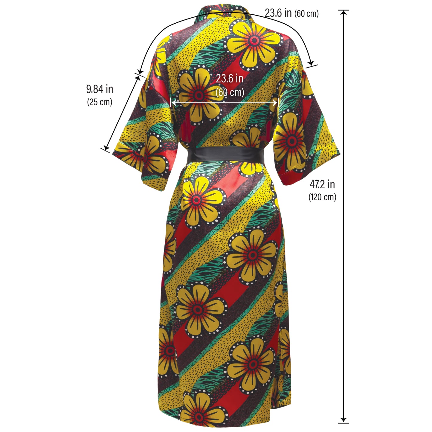 LUX PATTERN ROBE LONG : BF-1