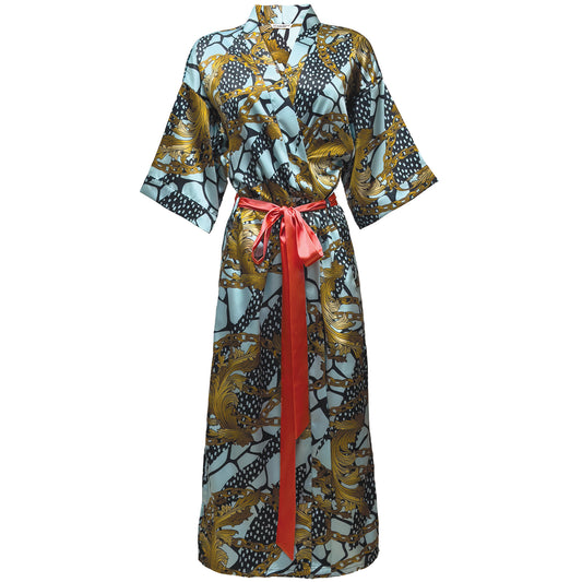 LUX PATTERN ROBE LONG : BQ-3
