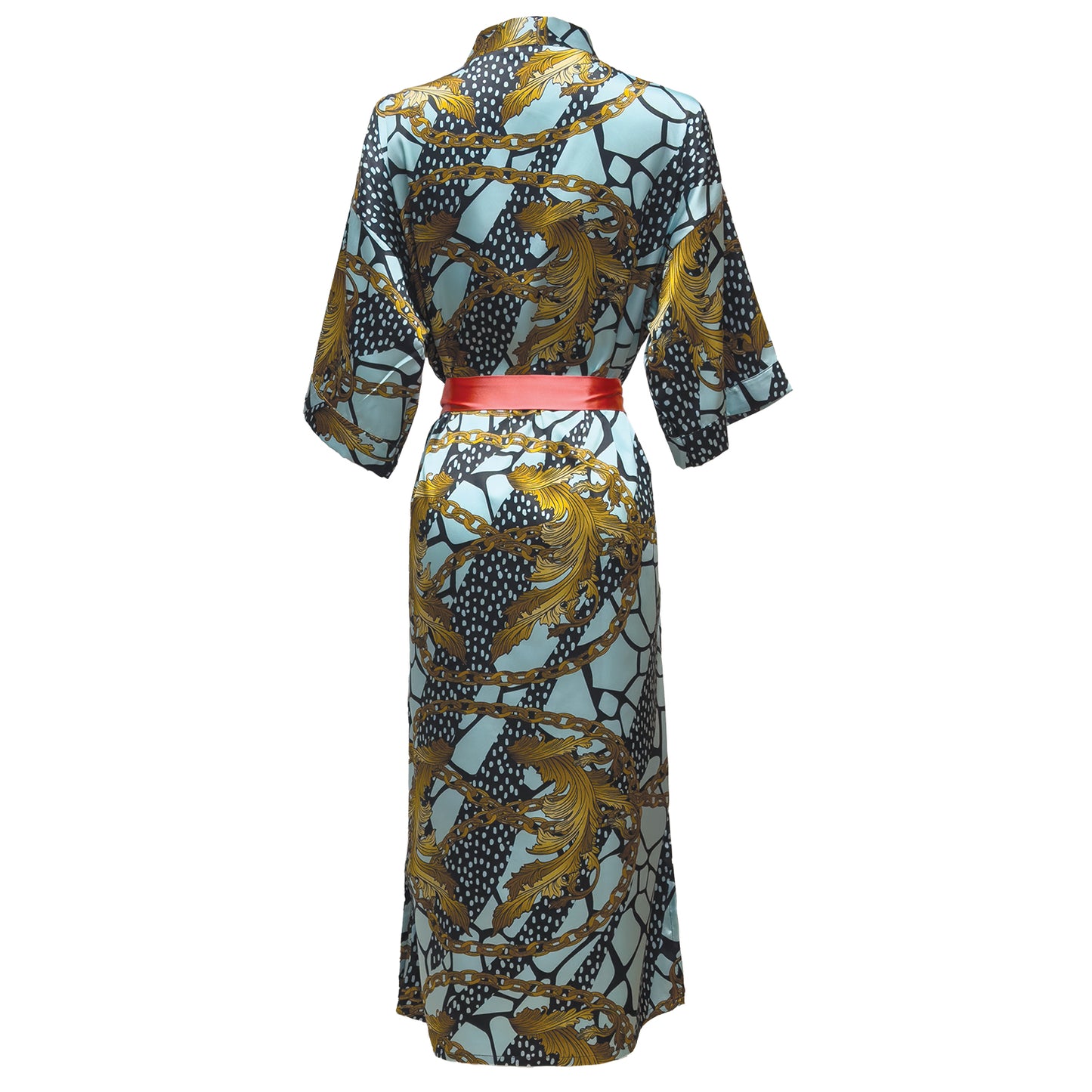 LUX PATTERN ROBE LONG : BQ-3